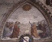 GHIRLANDAIO, Domenico Meeting of Augustus and the Sibyl oil